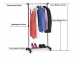 Arara De Roupas Com Sapateira - Arthi