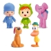 Kit 5 Bonecos Da Turma Do Pocoyo - Cardoso Toys - Original