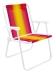 Cadeira de Praia Alta Aço cores Sortidas - MOR