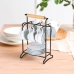 Suporte de X&iacute;caras de Ch&aacute; e Caf&eacute; Eco Preto - Arthi
