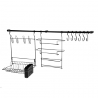 Cook Home 9 Kit Cozinha Suspensa Black - Arthi