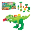 Baby Land Dino Jurássico Com 30 Blocos De Montar E 4 Sons