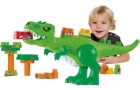 Baby Land Dino Jurássico Com 30 Blocos De Montar E 4 Sons