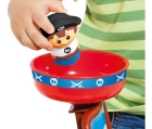 Brinquedo Baby Land Navio Pirata C/ 30 Blocos De Montar