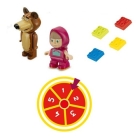 Mesinha Com Cadeira Infantil Masha E O Urso + 2 Bonecos