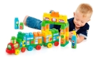 Baby Land Trenzinho Didático C/ 70 Peças - Blocos De Montar