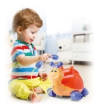 Baby Land Lesmucha C/ Rodinhas E Telefone - Cardoso Toys