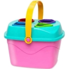 Cestinha Didática Com formas geométricas Cardoso toys