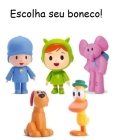 Boneco de vinil da turma do Pocoyo- Escolha seu Personagem