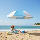 Guarda Sol Praia 180 Cm + Saca areia Azul - MOR