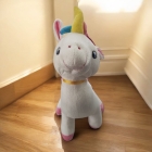 Unicórnio De Pelúcia 31 Cm Antialérgio e Lavável- Cortex